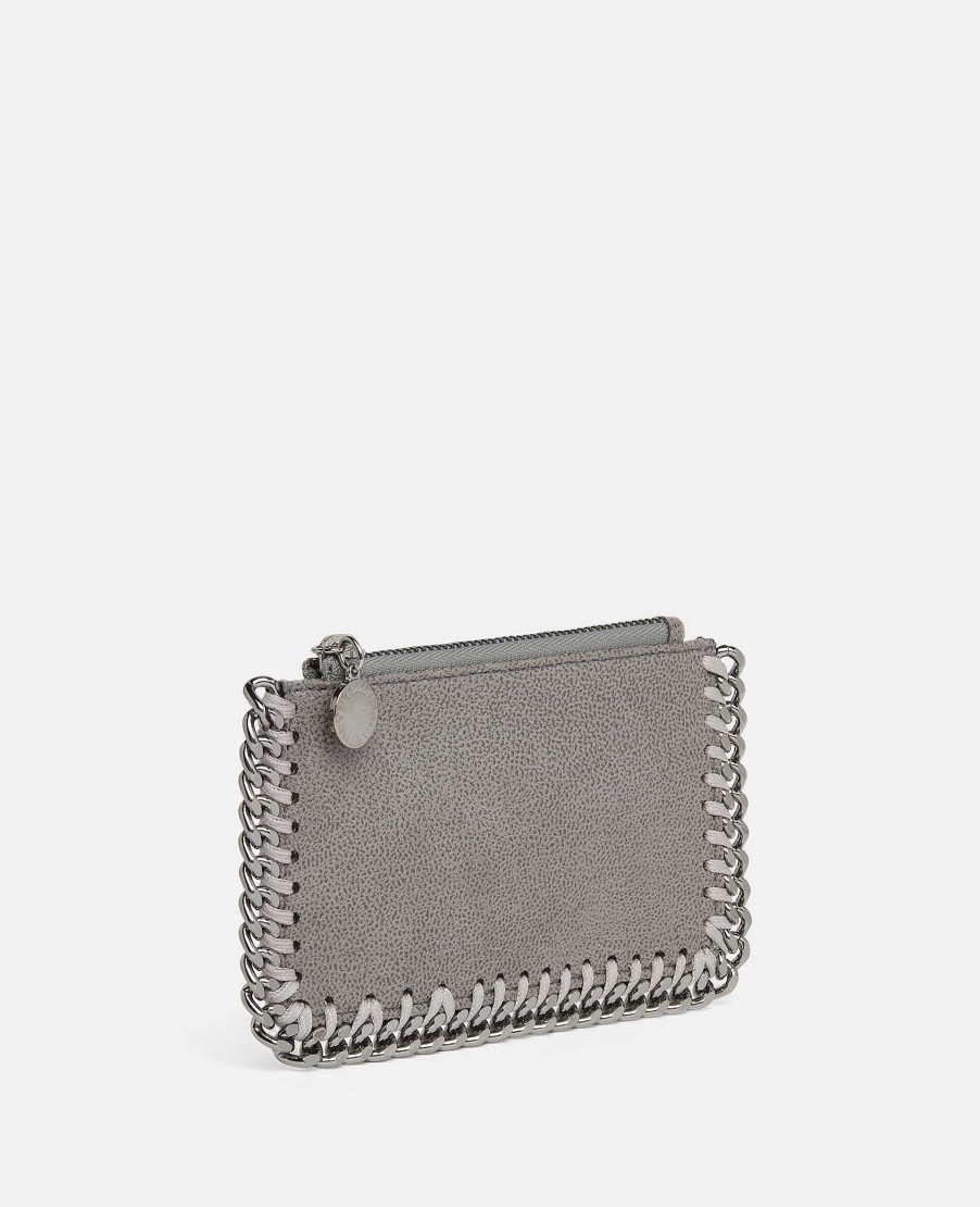 Women Stella McCartney Compact Wallets | Falabella Zip Cardholder