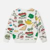 Kids Stella McCartney T-Shirts And Sweatshirt | Crunchy Lunchy Print Sweatshirt