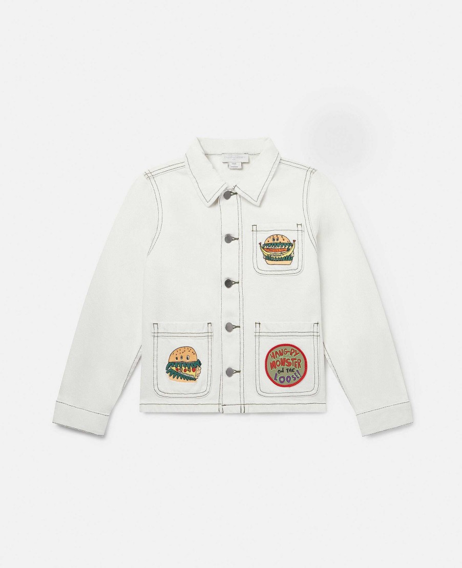 Kids Stella McCartney Outerwear | Silly Sandwich Denim Jacket