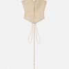 Women Stella McCartney Shirts And Tops | Moulded Corset Top