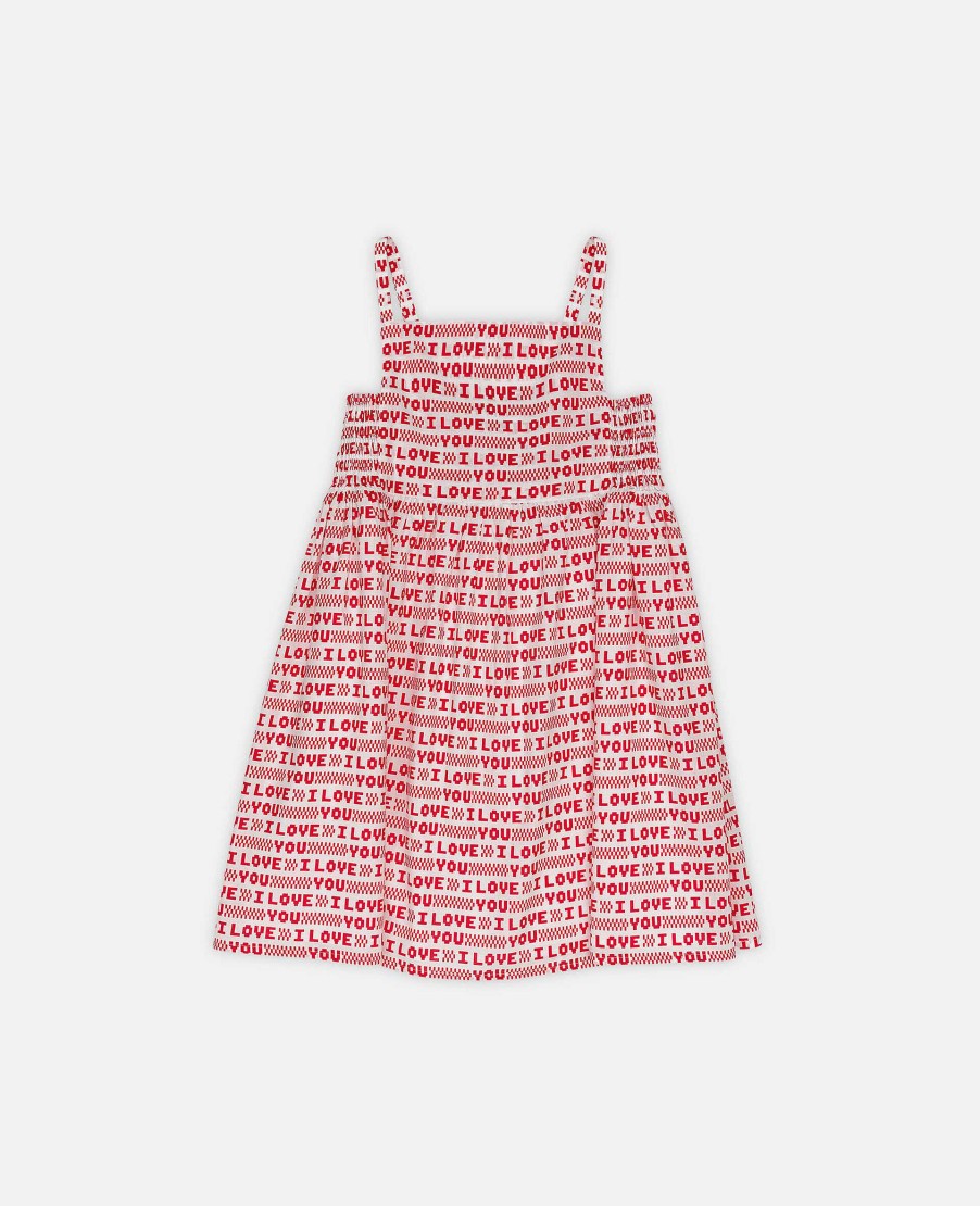 Kids Stella McCartney Dresses And All-In-Ones | I Love You' Heart Print Dress