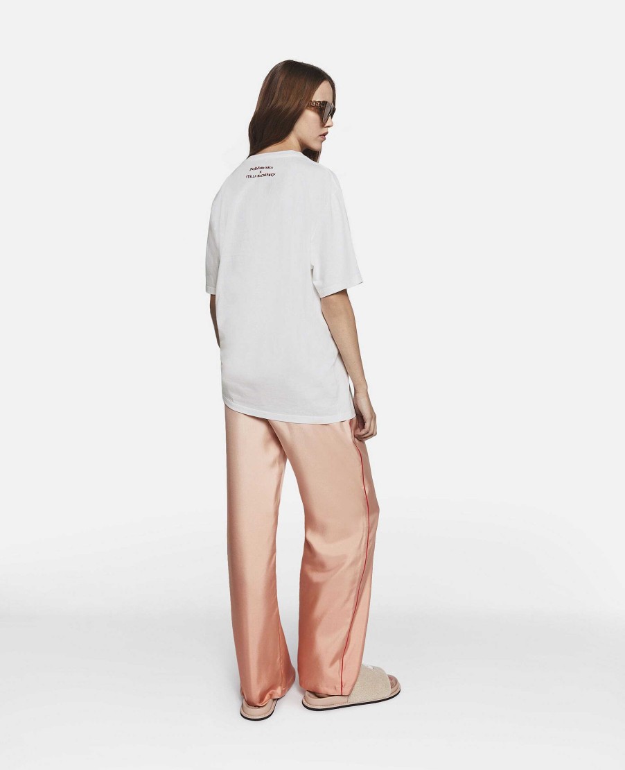 Unisex Stella McCartney T-Shirts | No War Print T-Shirt