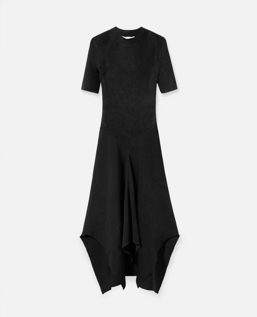 Women Stella McCartney Dresses | Compact Rib Knit Dress