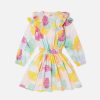 Kids Stella McCartney Dresses And All-In-Ones | Abstract Doodle Print Ruffle Skater Dress