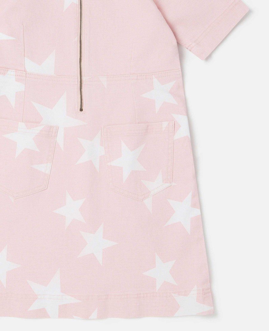 Kids Stella McCartney Dresses And All-In-Ones | Star Print Denim Dress