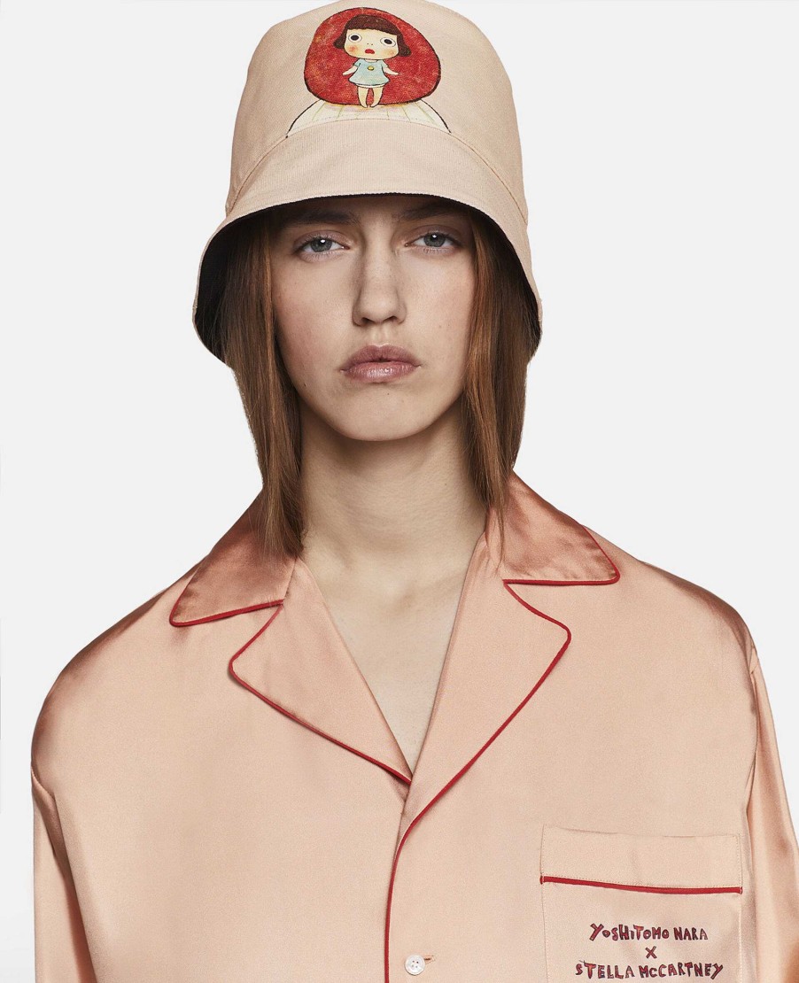 Unisex Stella McCartney Accessories | Sinister Child Print Bucket Hat