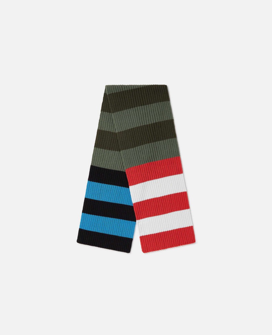 Kids Stella McCartney Shoes And Accessories | Striped Scarf