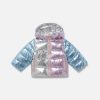 Kids Stella McCartney Baby Girls | Metallic Puffer Coat