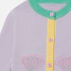 Kids Stella McCartney Baby Girls | Seashell Pocket Cardigan