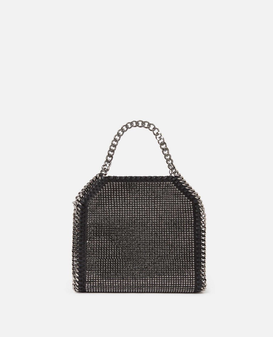 Women Stella McCartney Iconic Falabella | Falabella Crystal Mesh Mini Tote Bag