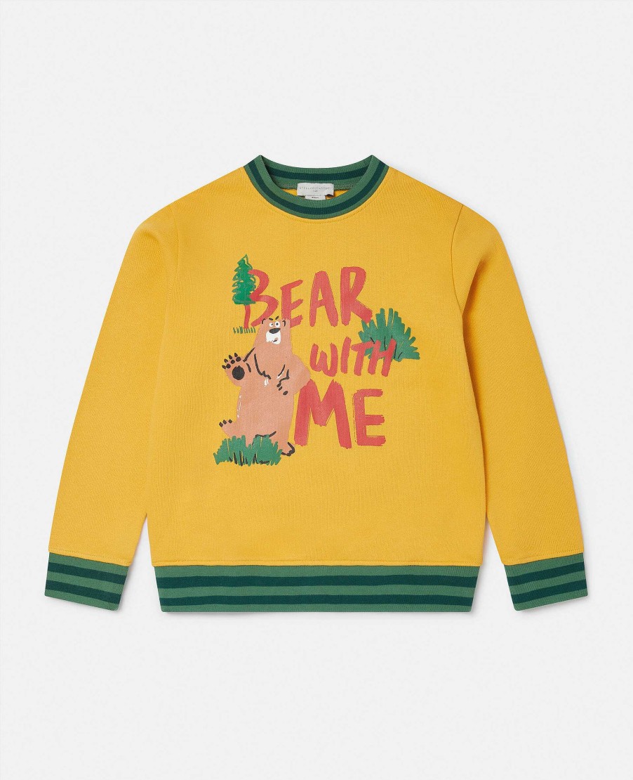 Kids Stella McCartney T-Shirts And Sweatshirt | Bear With Me' Jumper