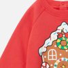 Kids Stella McCartney Baby Boys | Gingerbread House Motif Sweatshirt