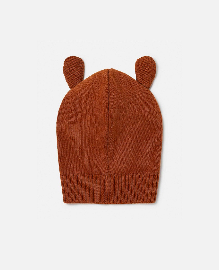 Kids Stella McCartney Shoes And Accessories | Grizzly Bear Balaclava Hood