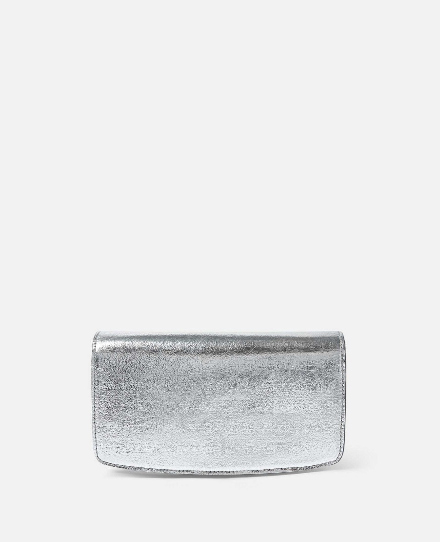 Women Stella McCartney Mini Bags And Clutches | S-Wave Metallic Mini Bag