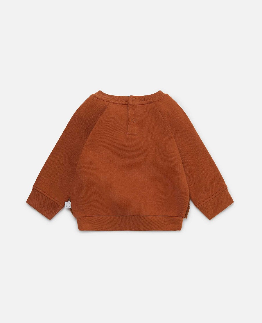 Kids Stella McCartney Baby Boys | Bear Print Fleece Sweatshirt