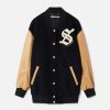 Women Stella McCartney Coats And Jackets | S' Letterman Bomber Jacket