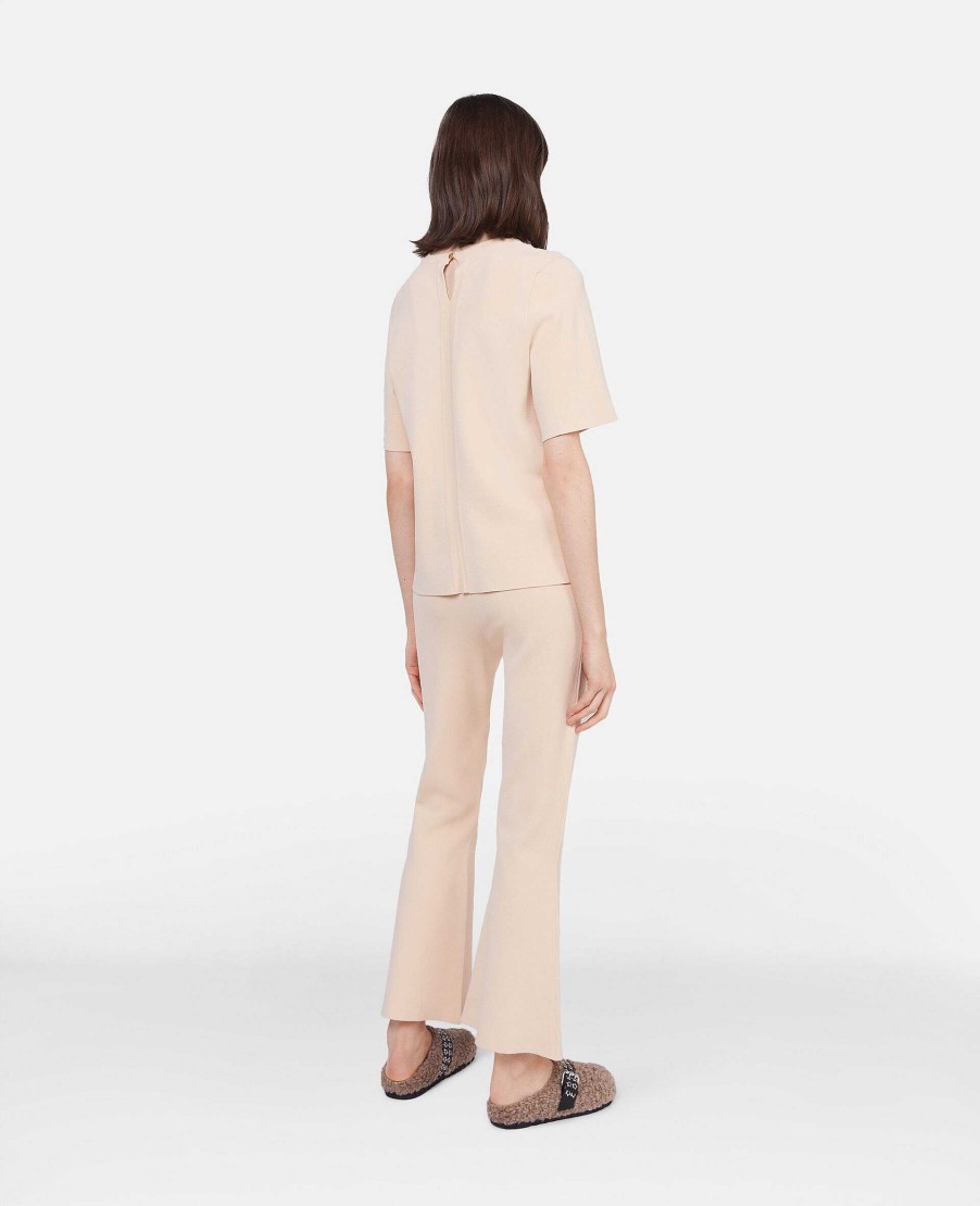 Women Stella McCartney Shirts And Tops | Compact Knit Top