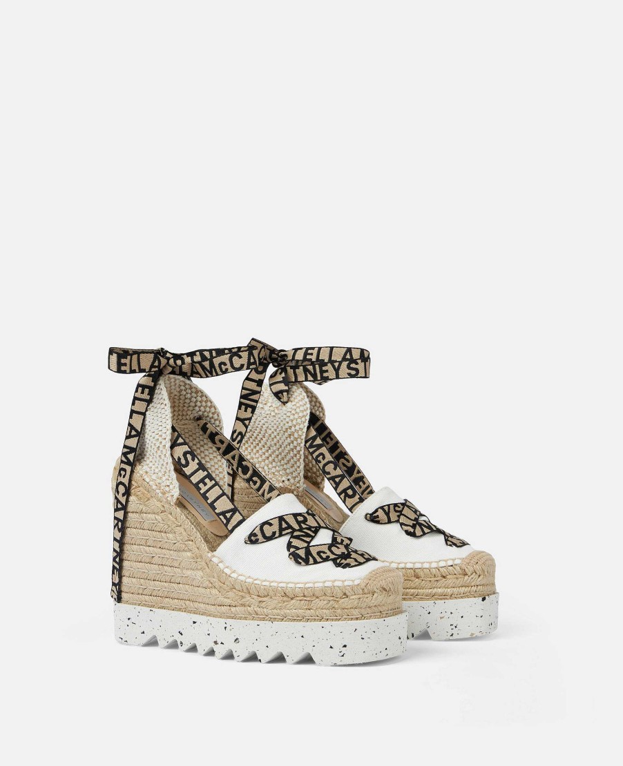 Women Stella McCartney Wedges | Gaia Platform Espadrille Wedges