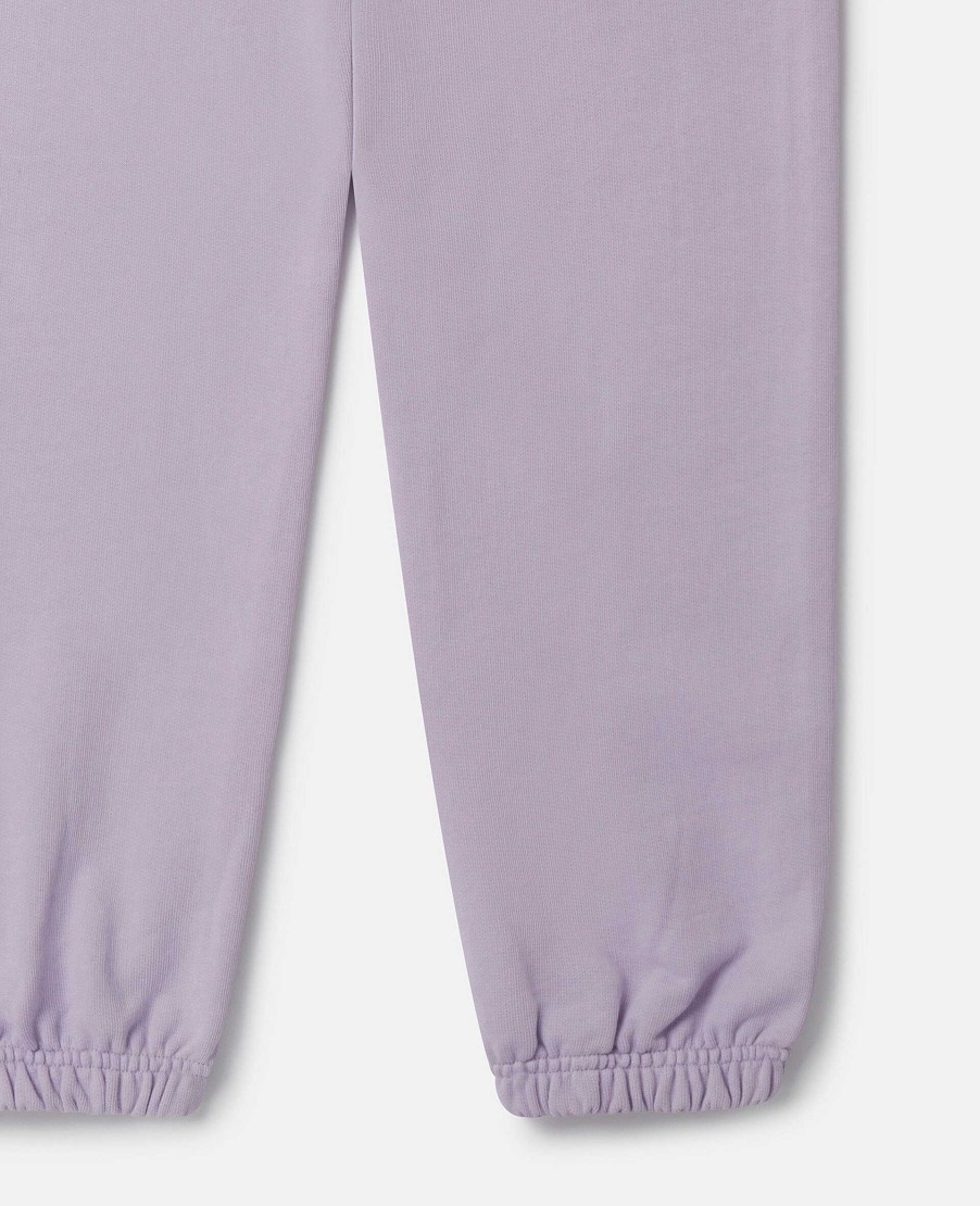 Kids Stella McCartney Trousers And Skirts | Seashell Embroidery Joggers