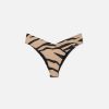 Women Stella McCartney Swimwear | Zebra Print Bikini Briefs