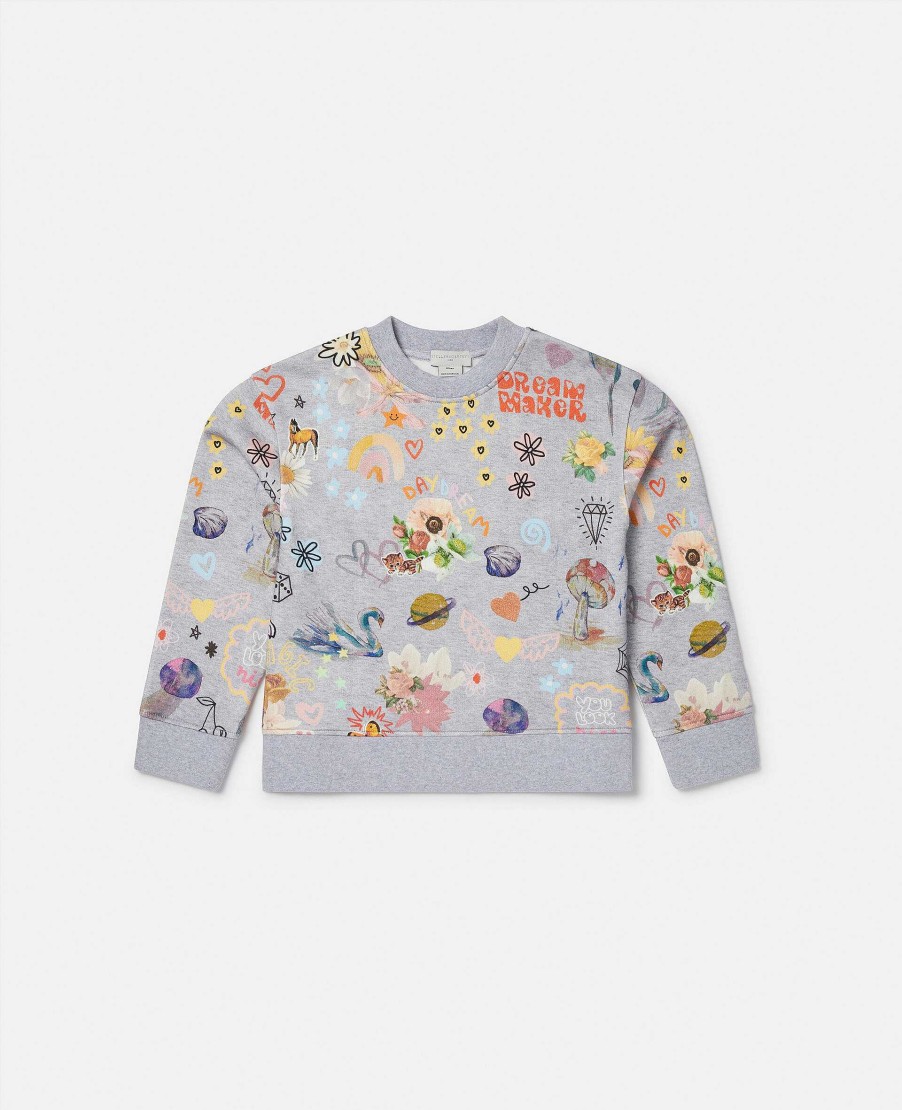 Kids Stella McCartney Jumpers And Cardigans | Dreammaker Doodle Sweatshirt