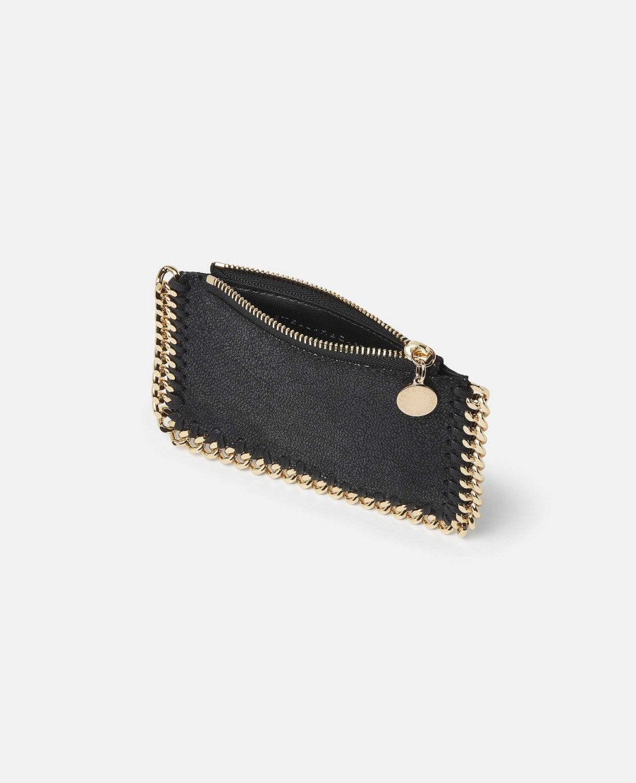 Women Stella McCartney Compact Wallets | Falabella Zip Cardholder