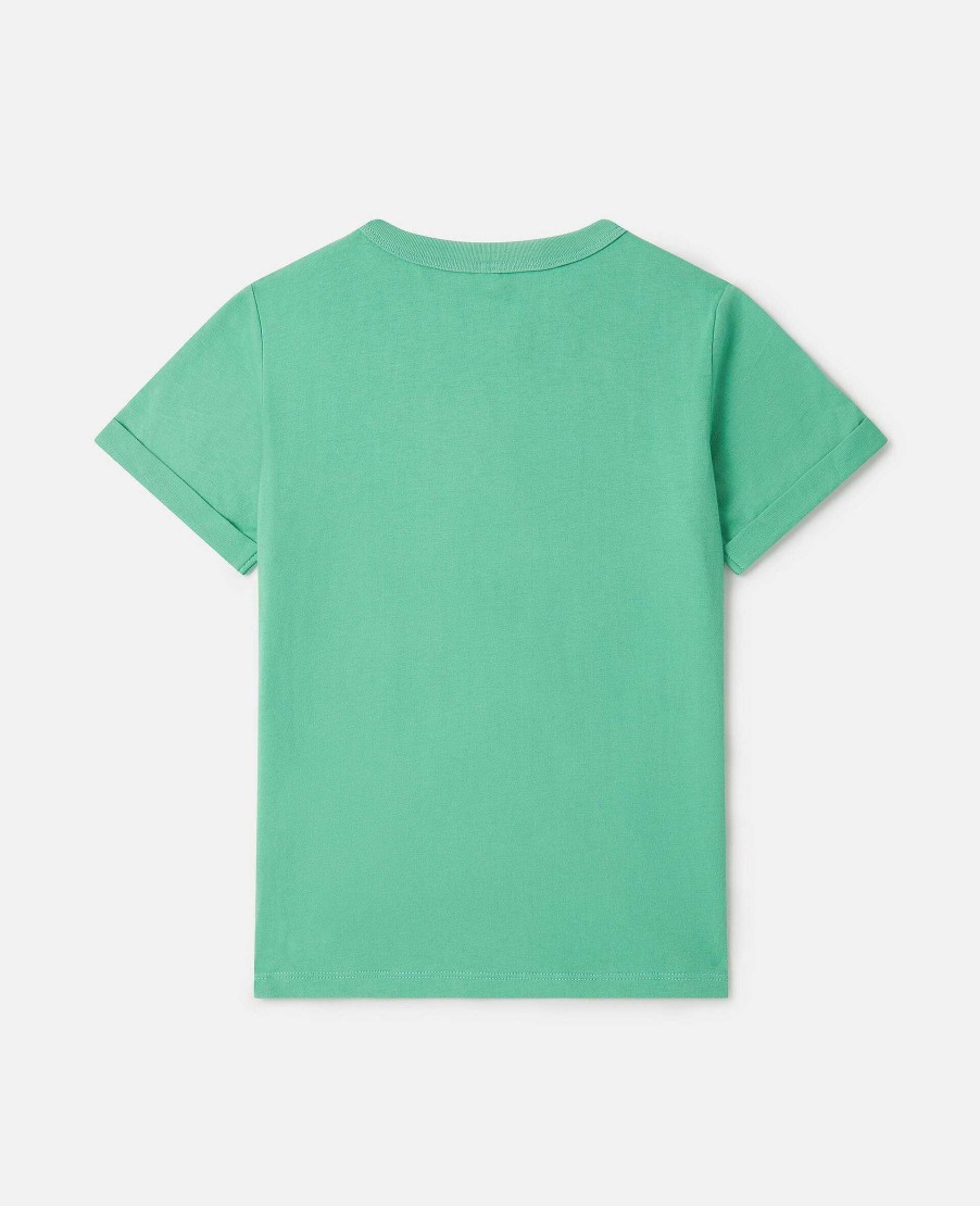 Kids Stella McCartney T-Shirts And Tops | Fringed Star T-Shirt