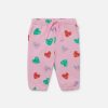 Kids Stella McCartney Baby Girls | Smiling Heart Print Joggers