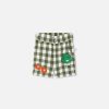 Kids Stella McCartney Trousers And Shorts | Veggie Embroidery Gingham Shirt