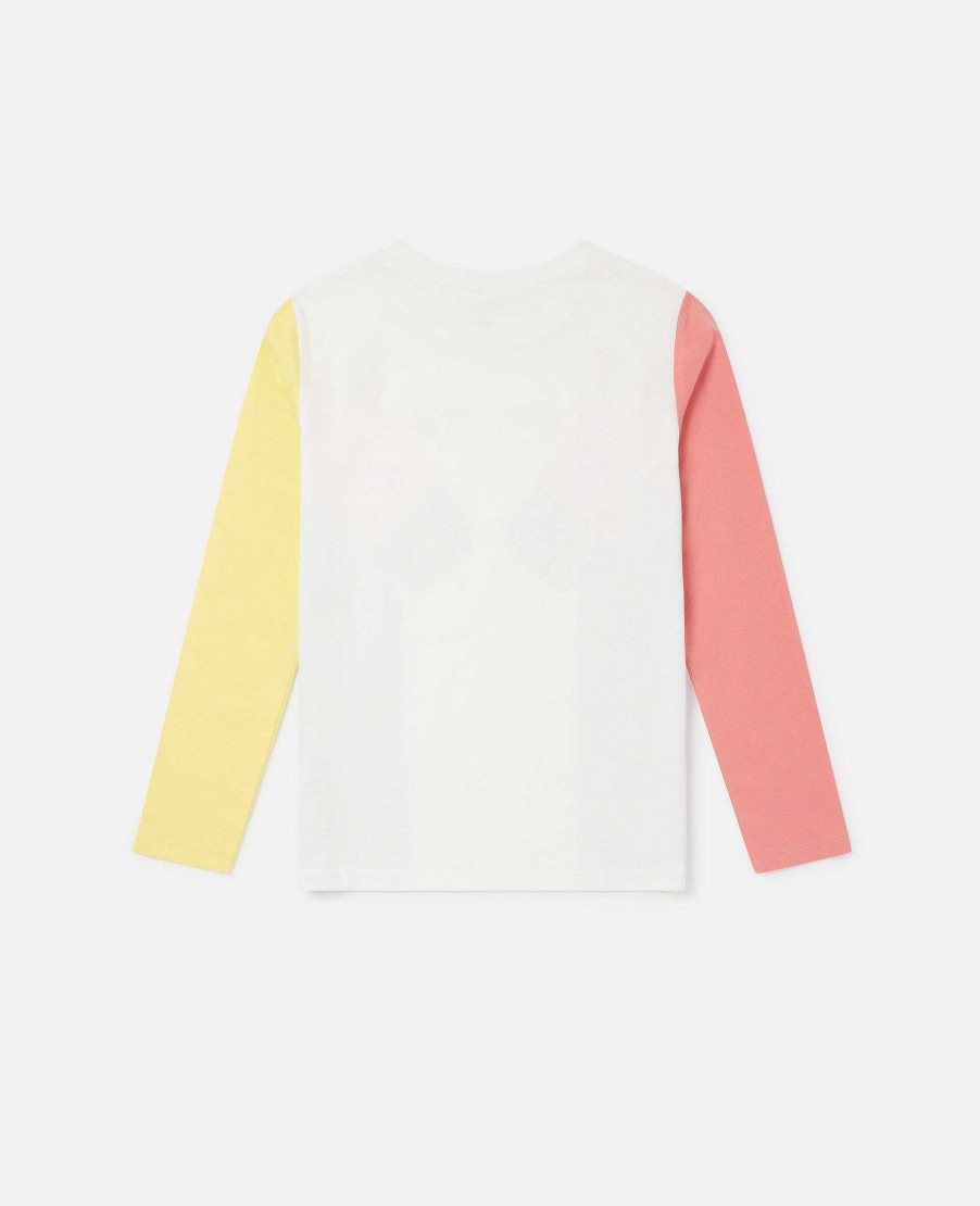 Kids Stella McCartney Jumpers And Cardigans | Rainbow Unicorn Print Long Sleeve T-Shirt