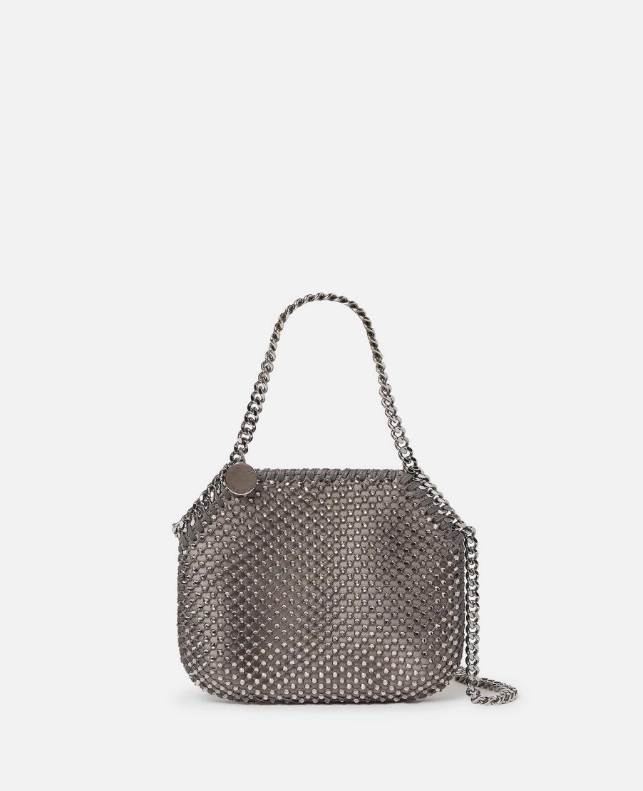 Women Stella McCartney Iconic Falabella | Falabella Crystal Mesh Mini Tote Bag