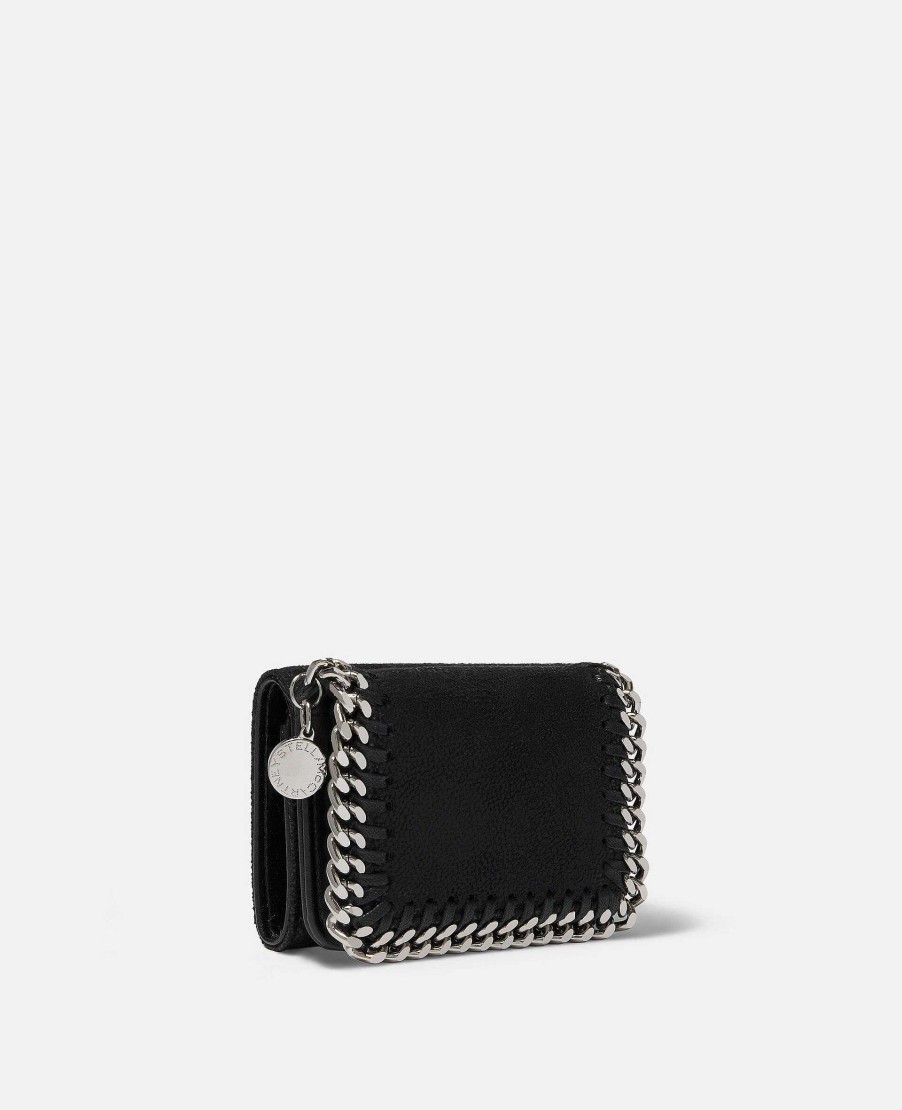 Women Stella McCartney Compact Wallets | Falabella Tri-Fold Wallet