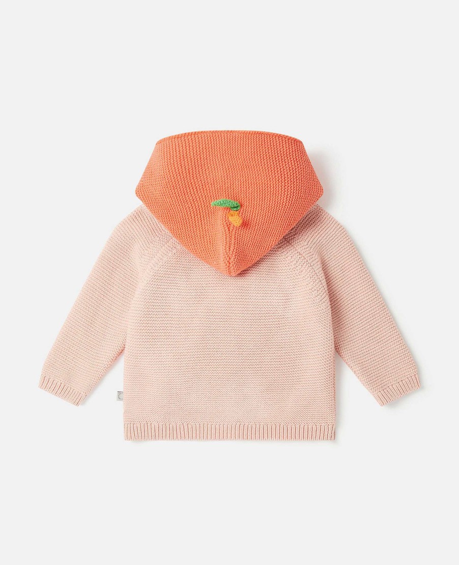 Kids Stella McCartney Baby Girls | Apple Hooded Cardigan