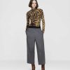 Women Stella McCartney Trousers And Shorts | Wool Flannel Tailored Trousers