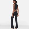 Women Stella McCartney Tailoring | Ultra Low Rise Diamante Star Trousers