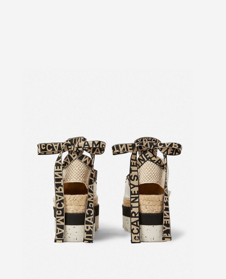 Women Stella McCartney Wedges | Gaia Platform Espadrilles