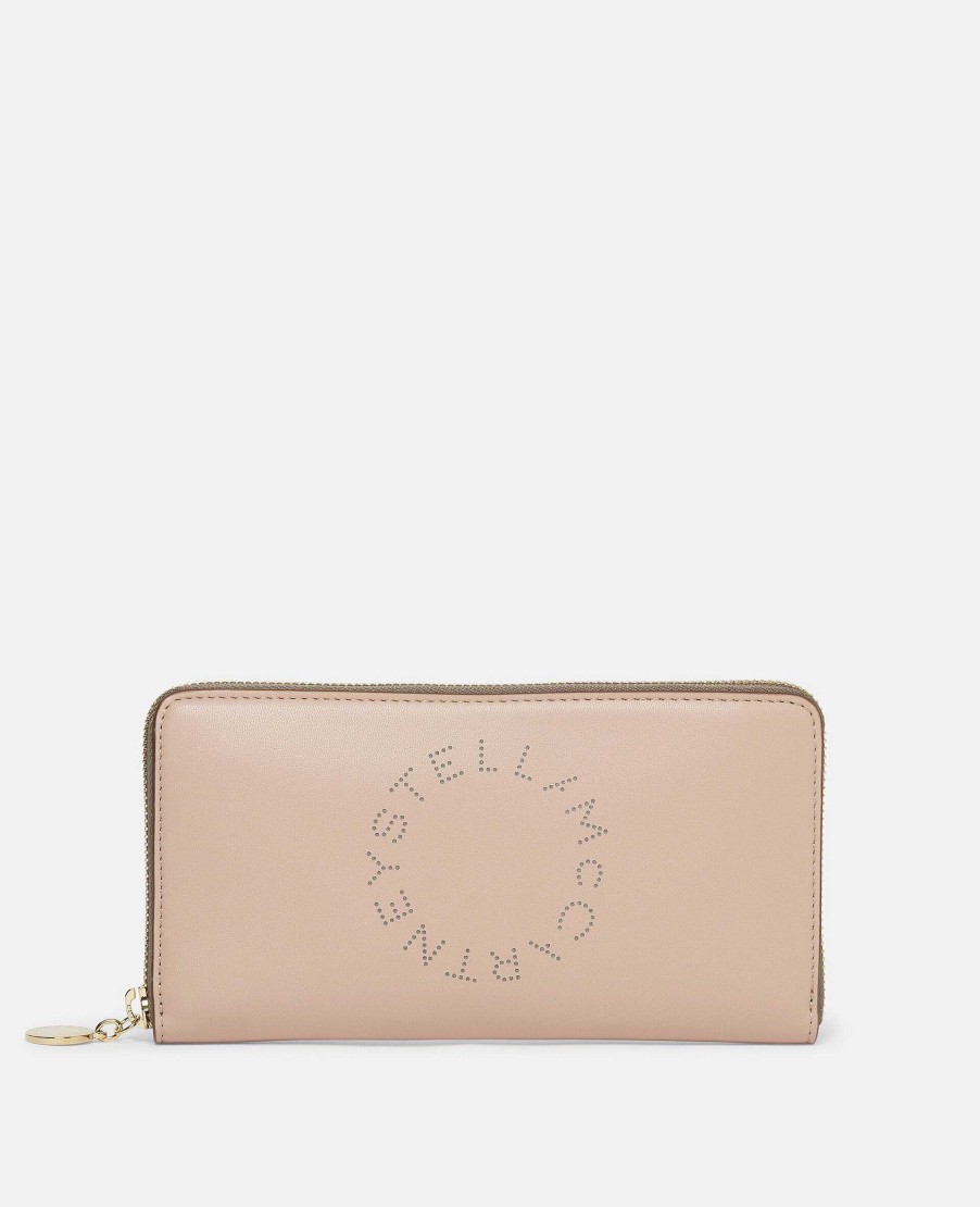 Women Stella McCartney Long Wallets | Logo Continental Wallet