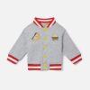 Kids Stella McCartney Baby Boys | Silly Sandwich Print Reversible Bomber Jacket