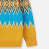 Kids Stella McCartney Baby Boys | Zig-Zag Fair Isle Knit Jumper