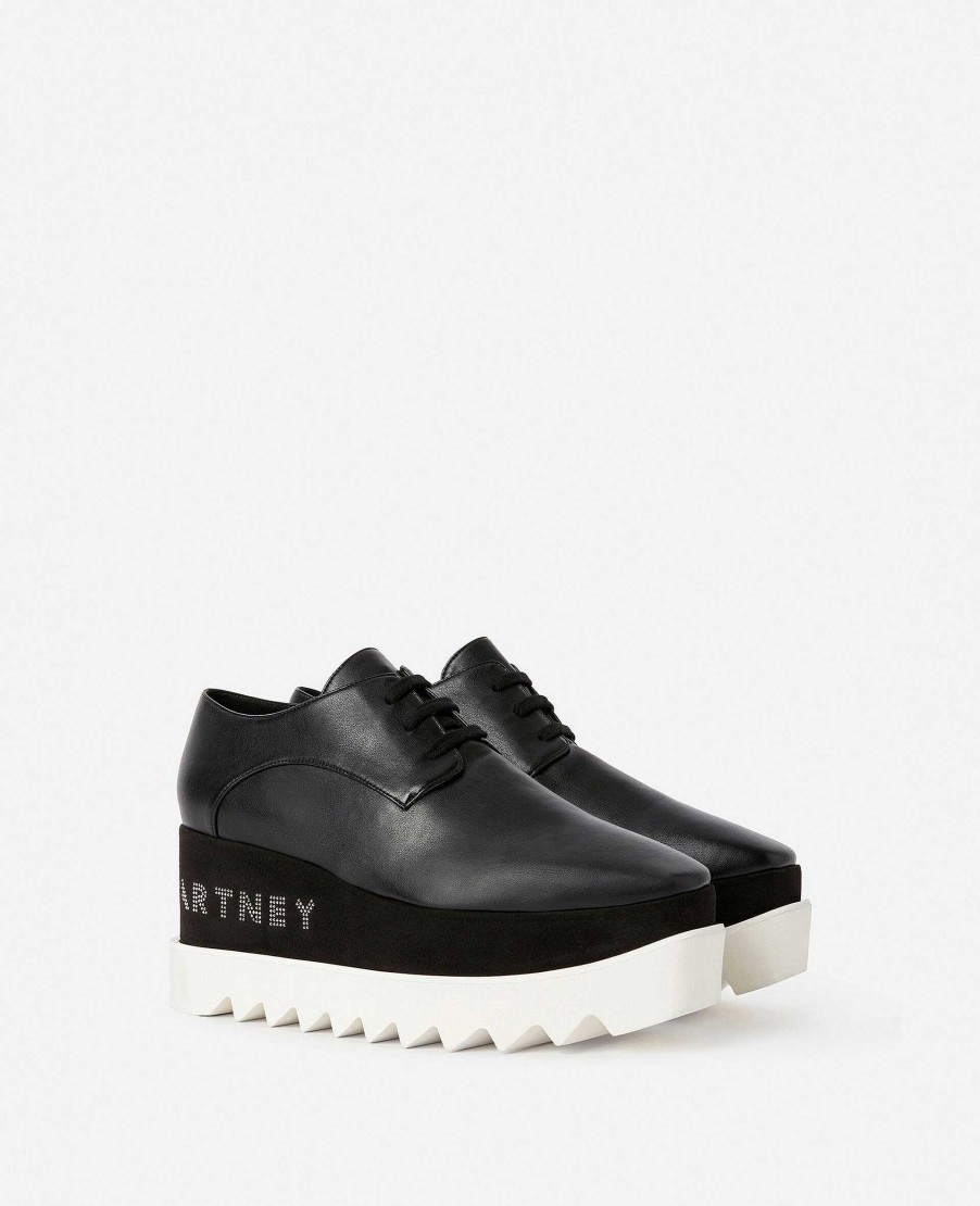 Women Stella McCartney Wedges | Elyse Logo Platforms