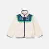 Kids Stella McCartney Jumpers And Cardigans | Folk Flower Embroidery Fleece Jacket