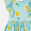 Kids Stella McCartney Baby Girls | Sunflower Print Sleeveless Dress And Bloomers Set