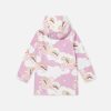 Kids Stella McCartney Outerwear | Rainbow Unicorn Cloud Print Hooded Raincoat