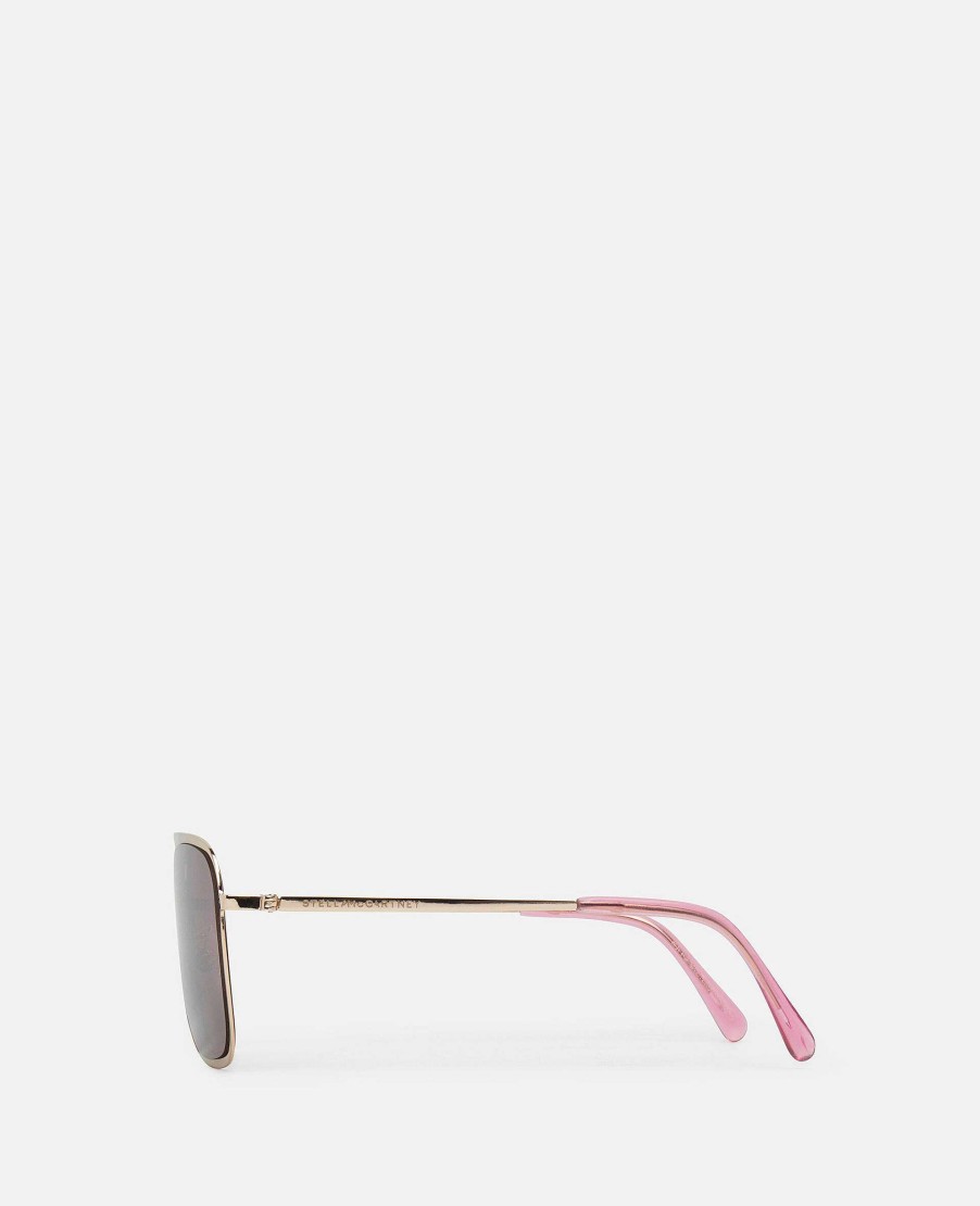 Women Stella McCartney Sunglasses | Oversized Square Sunglasses