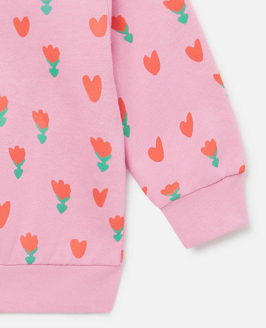 Kids Stella McCartney Baby Girls | Tulip Print Sweatshirt