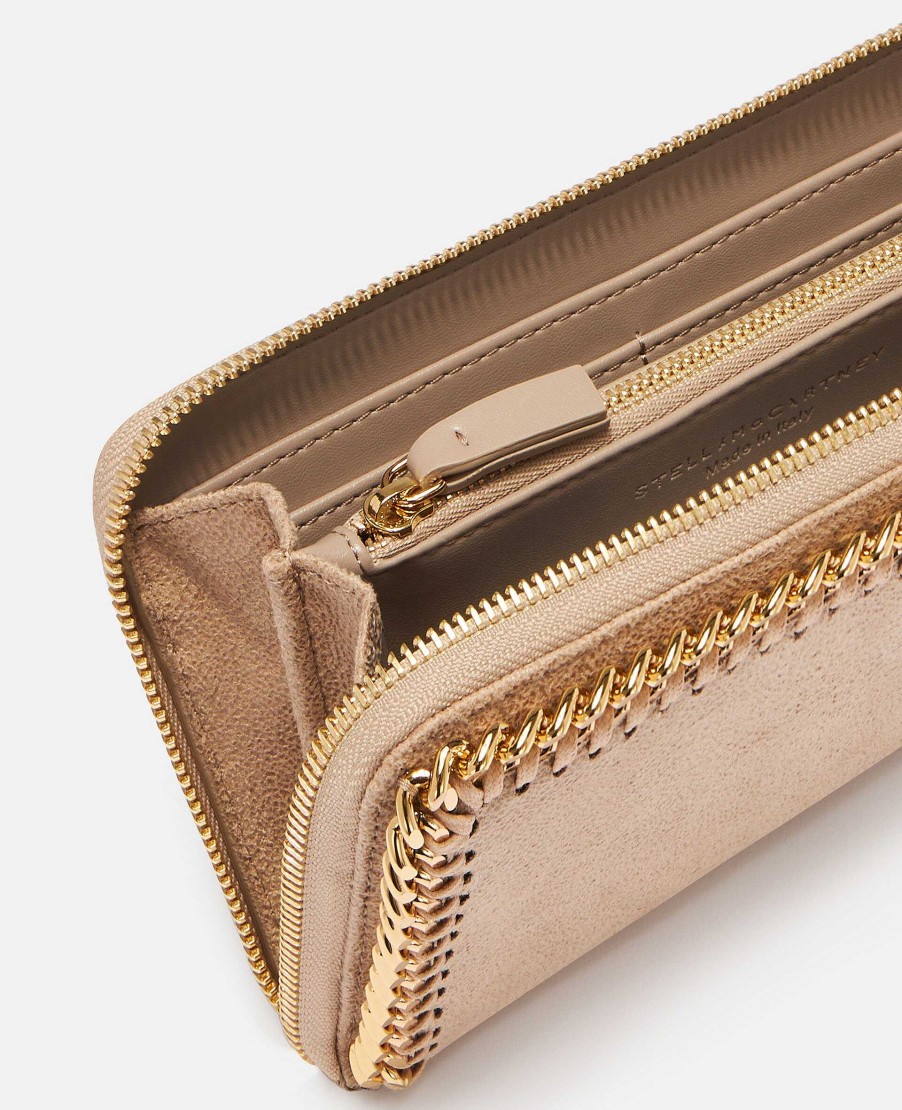 Women Stella McCartney Compact Wallets | Falabella Zip Continental Wallet