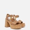 Women Stella McCartney Heels | Skyla Buckled Platform Sandals