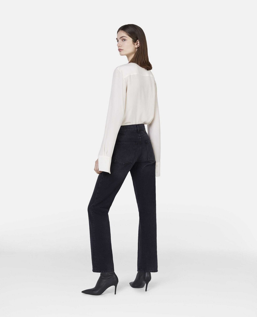 Women Stella McCartney Trousers And Shorts | Falabella Slim Leg Jeans