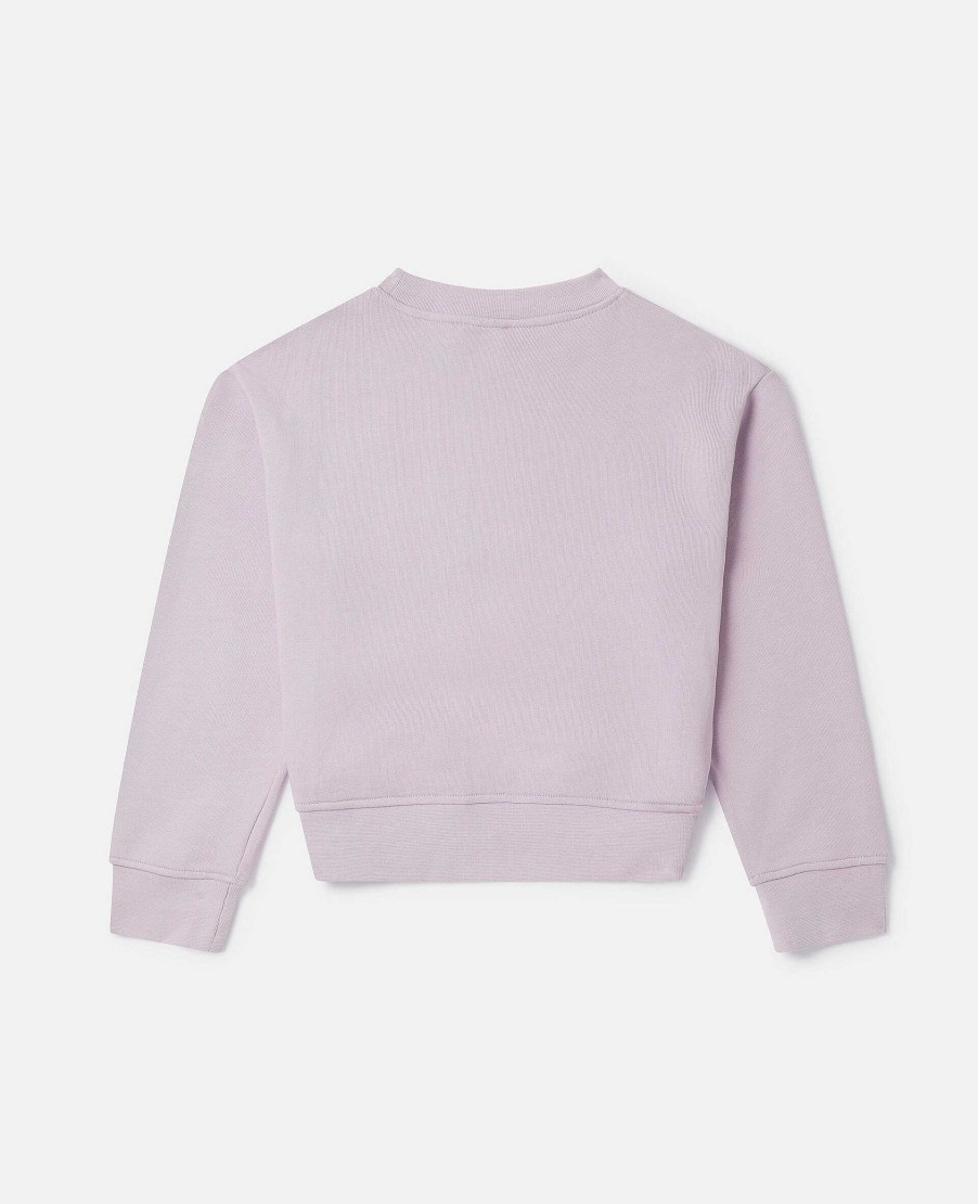 Kids Stella McCartney Jumpers And Cardigans | Seashell Stamp Sweatshirt