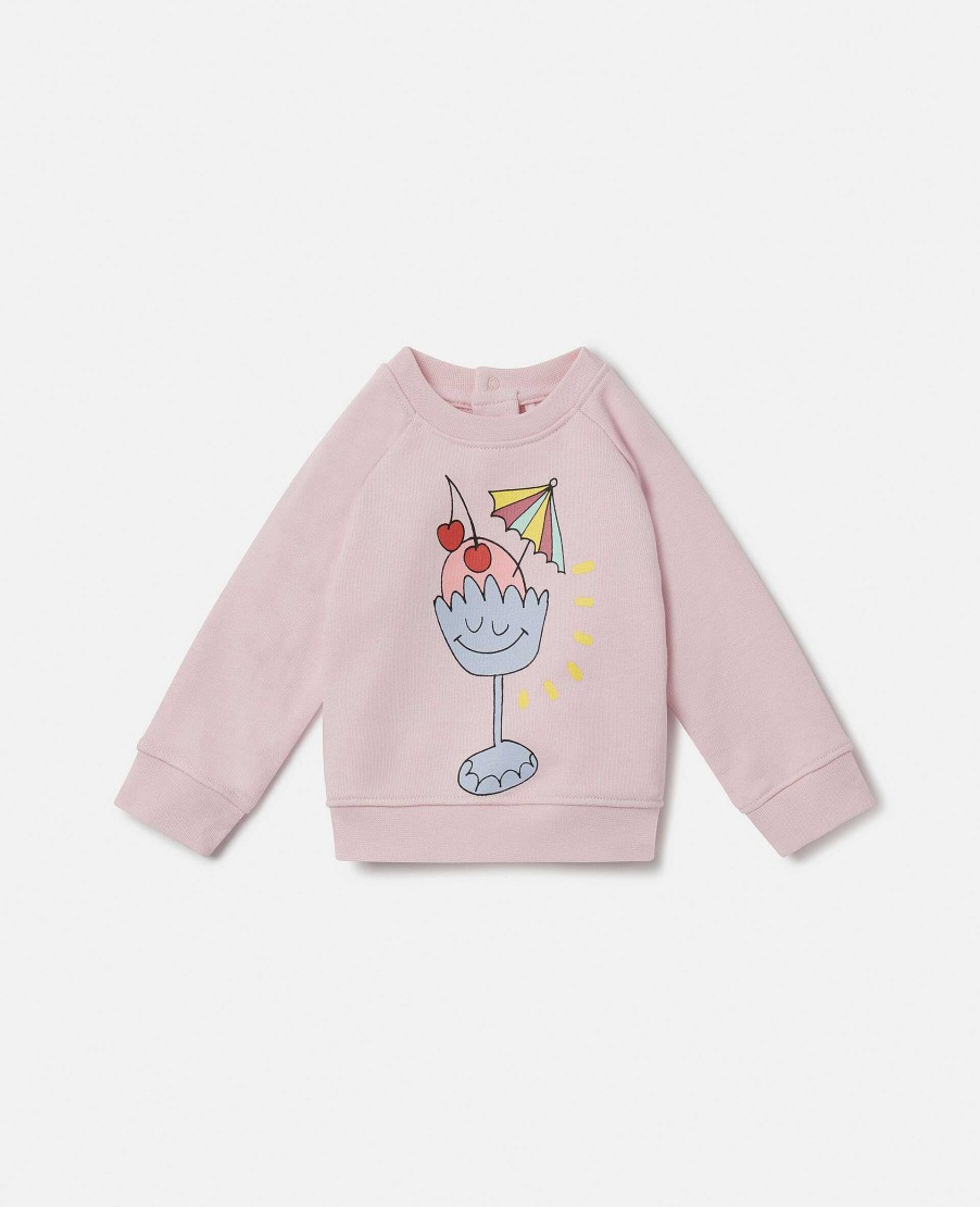 Kids Stella McCartney Sweatshirt And T-Shirts | Summer Cocktail Sweatshirt